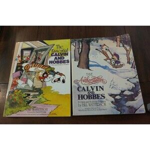 Calvin and Hobbes Treasury Lot of 2 – Authoritative & Essential (Watterson)